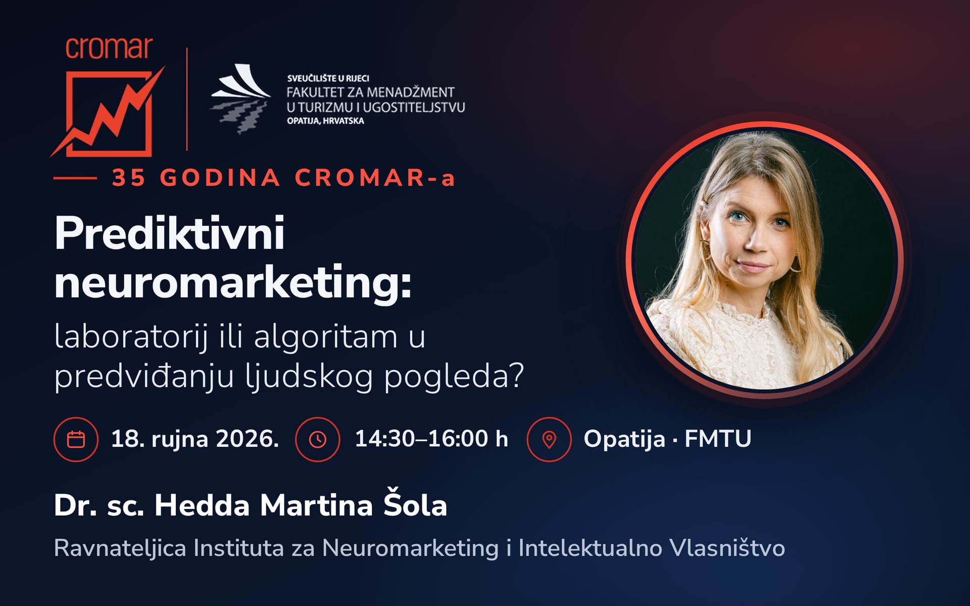 35 godina CROMAR-a - dr.sc. Hedda Martina Šola
